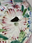 Vtg Chinese Famille Rose Vase Hand Painted Millefleurs Porcelain Vase  damage 