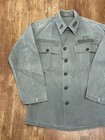 Vintage 40s Herringbone Twill Hbt Military Jacket Ww2 Army Size Medium