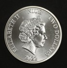 2022 Sword Truth Series 1oz Silver  2 Coin Niue Bu Limited Mintage Art Round