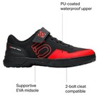 Five Ten Kestrel Lace Men s Mountain Cycling Shoes Black Red Pu Synthetic Size 9