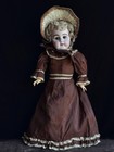 Rare Antique German 21    Kestner 156 Bisque Head Doll