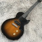 Vintage Tobacco Burst Junior Electric Guitar Standard Relic Black Back Singlecut