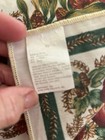 Set Of 8 Vintage Napkins Fall Colors Brown Green Yellow Floral Avon Home Fashion