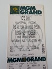 Mike Tyson Vs Peter Mcneeley Boxing Full Ticket 1995 Mgm Grand  Las Vegas