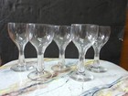 Vintage Hollow Stein Wine Glass Champagne Wine Glasses Set Of 5