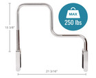 Grab Bar Tub And Shower Handle  Bathtub Grab Bar  Safety Rail  For Safety