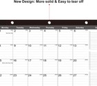 Towwi Monthly Desk Pad Calendar Desk wall Calendar For Daily Schedule Planner