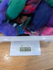 8 Oz  Merino Wool  multi-colored  And 18 Oz  Romney Wool  cream  Roving Lot