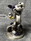 Vintage Disney Hudson Mickey Mouse Fine Pewter Mini Figurines Lot Of 3 Usa