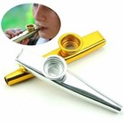 Metal Kazoo   Kazoo Harmonica Mouth Flute Kids Party Kid Musical Instrument Gift