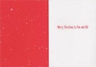 Group Of Dogs With Raised Paws Posing In The Snow Funny 10 Christmas Cards