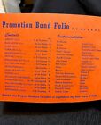 Vintage Sheet Music Book Promotion Band Folio Cornet Rubank Inc Copyright 1931