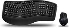 Adesso Wireless Ergonomic Keyboard   Laser Mouse - Wkb1500gb