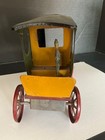 Vintage A C Gilbert Strauss Tin Litho Us Mail Parcel Truck Wind-up Car Bing Toy