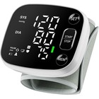 Rechargeable Wrist Blood Pressure Monitor With Led Display  Voice Broadcast  240