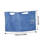 Plus Size Women s Wearable Shower Skirt  Soft Quick Drying Beauty Wrap Towel