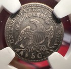 1829 Capped Bust Half Dime Ngc Xf 45