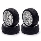 1 10 Onroad Rc Car Wheel Tires For Traxxas Nitro 4tec 4-tec 2 0 4pcs