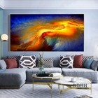 Cloud Abstract Canvas Painting Wall Art Print Poster For Living Home Room Decor