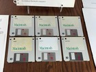 Vintage Apple Computer Macintosh Software Disks 7 1   Manuals Mixed Lot