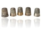 Antique Ketcham   Mcdougall Sterling Silver Thimbles Lot Of 5 K mcd Signed