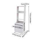 Modern 2 Drawer Chest Bedside Table Nightstand Bedroom Furniture Bookshelf