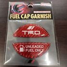 Trd Genuine Fuel Gas Cap Sticker Decal Emblem Jdm Red For Toyota Car Ms010-00015