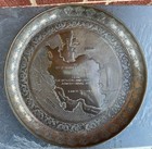 Vtg 1960 Us Military Brass Presentation Plate Wall Plaque 1st Lt George Kennedy