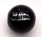 Willie Mosconi Signed Beckett Certified Autographed  8 Billiard Pool Ball Goat  