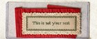 Two Antique    Paper Punch Bookmarks    Matthew 11 28 I Will Give You Rest