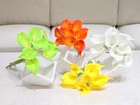 20-pack White Calla Lily Artificial Flowers Real Touch Latex Bridal Bouquet