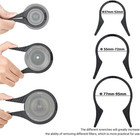 Camera Lens Filter Wrench Kit - 3 Pack For Various Lens Sizes And Brands