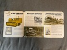 Caterpillar Series H D8 Tractor Brochure 1950 s Vintage 4 Pages Spec Sheet