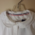 Nwt White Peter Pan Blouse  French Toast   Girls 14  S s  Cotton Blend  16
