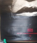 Rare Record Store Advertising Promo Poster Miles Davis - Tutu Warner 1986 Jazz 2