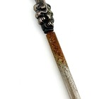 Antique Art Nouveau Sterling Silver Button Hook Woman Figural Women 925 Rare
