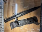 Wwii Vintage Swedish M1896 Mauser Rifle Bayonet W  Leather Frog