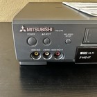 Mitsubishi Hs-u748 Vcr S-vhs Hi Fi Precision Engineered  No Remote Tested