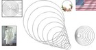 Metal Craft Hoops Dream Catcher Rings Steel Macrame Rings Floral Hoops For Makin