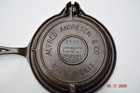 Alfred Andresen Cast Iron Kornukopia Krumkake Waffle Maker 2423 2424 W  975 Base