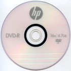 5pk Hp Logo 16x Dvd-r Dvdr Blank Disc Storage Media Free Slim Jewel Case