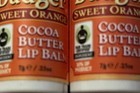 2 - Badger - Sweet Orange - Cocoa Butter Lip Balm  25oz Each