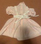Girls T2 Vintage Polly Flinders Pink   White Striped Hand Smocked Floral Dress