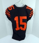 2019 Cleveland Browns  15 Game Issued Brown Jersey Color Rush 100th P Np R