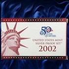 2002-s United States Mint Annual 10 Coin 90  Silver Proof Set Coins Coa Ogp