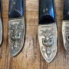 Huge Lot Of 50 Siam Willy Thailand Bronze Flatware Vintage