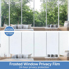 Frosted Window Privacy Film  Non Adhesive  35 4 X 393 7 Inch