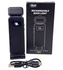 Rechargeable Book Light With Power Display Ultralight Led Clip-on Lamp Reading