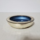 New York 1964 65 Worlds Fair Santa Maria Space Ship 1492 Glass Metal Ashtray