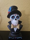Dios De Los Muertos   Halloween Day Of Dead  10 In Illuminating Sugar Skull Bust